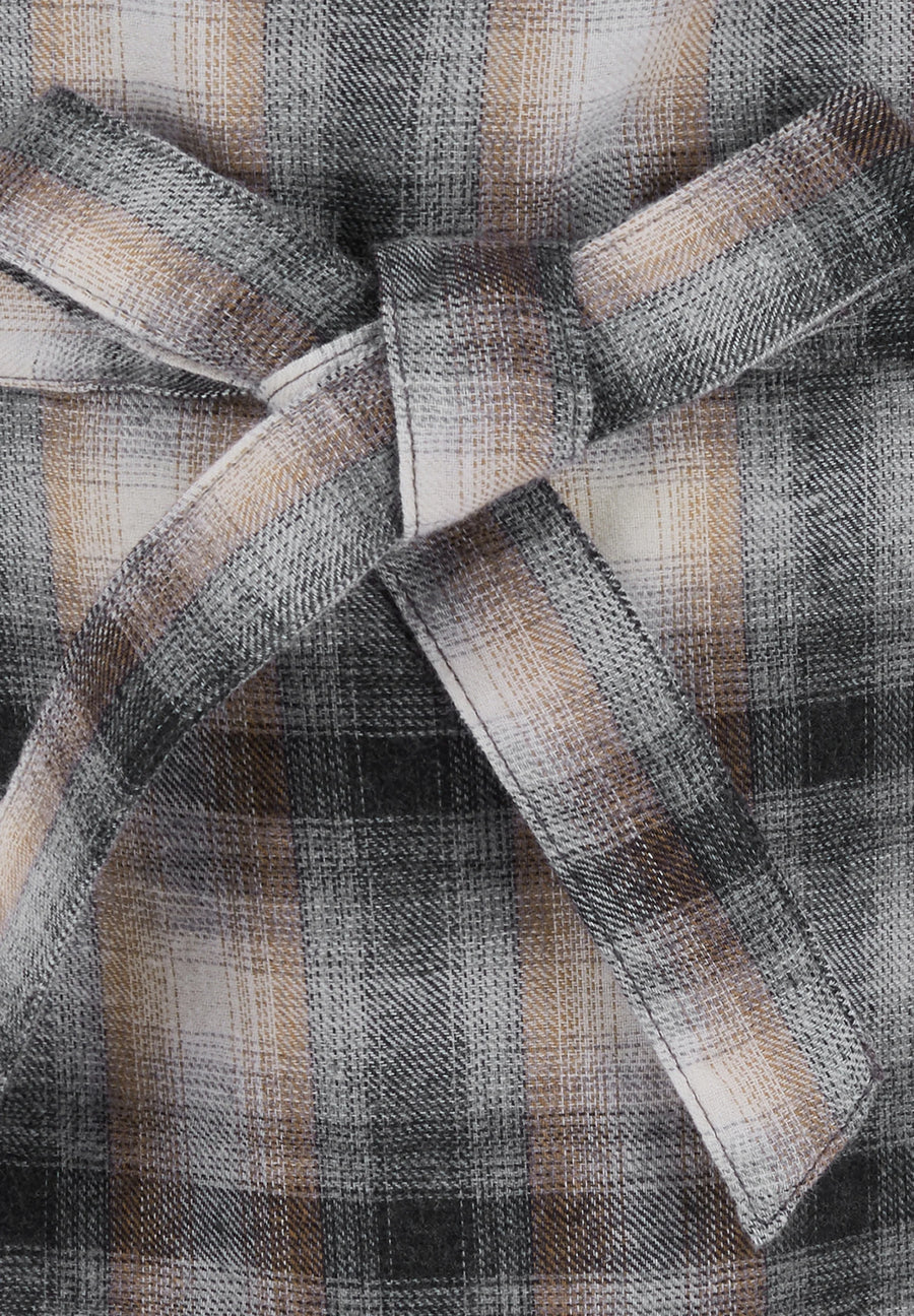 Soft Rebels SRElina Midikleid checked grey