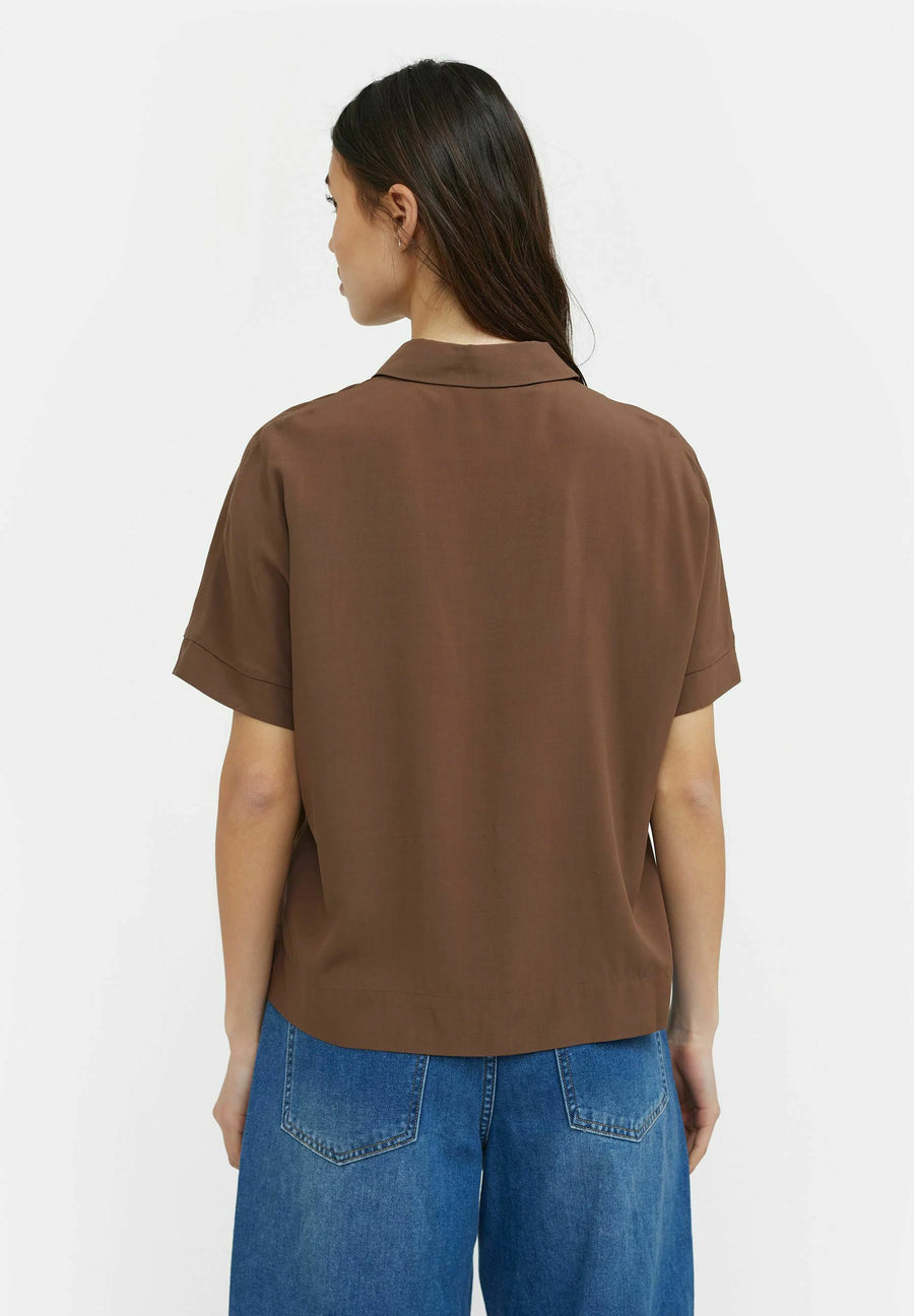 Soft Rebels SRFreedom SS Shirt, Coffee Quartz braun, Bluse