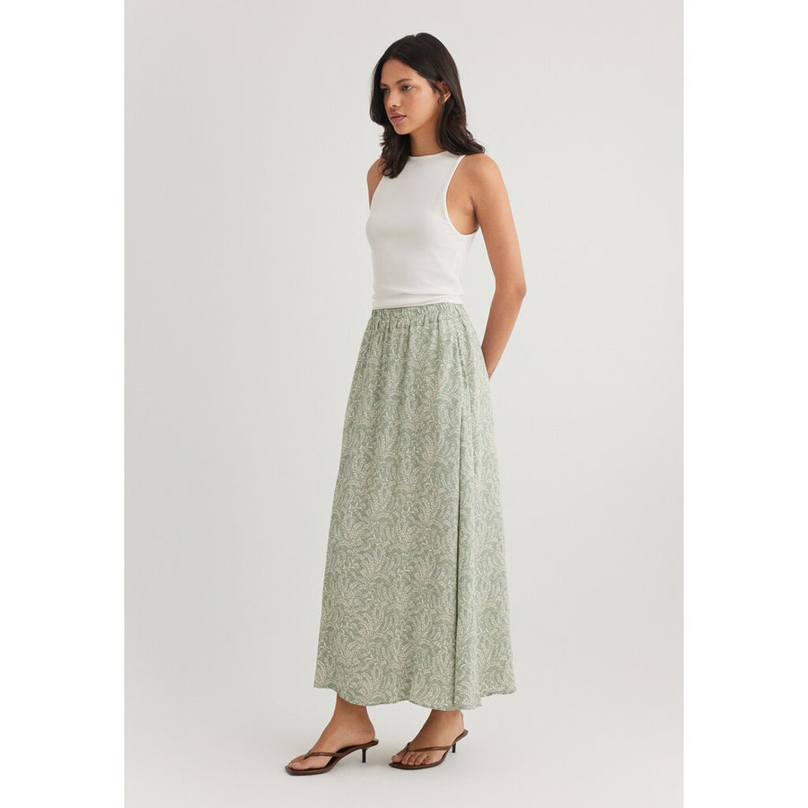 Mavi Midirock sage green floral