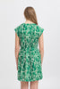 ICHI Ihaya Kleid pine green ikat