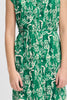 ICHI Ihaya Kleid pine green ikat