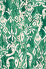 ICHI Ihaya Kleid pine green ikat