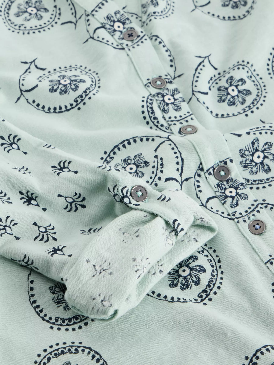 White Stuff Annie Langarmshirt green mlt