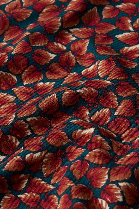 King Louie Rock Border Skirt Autumn storm blue