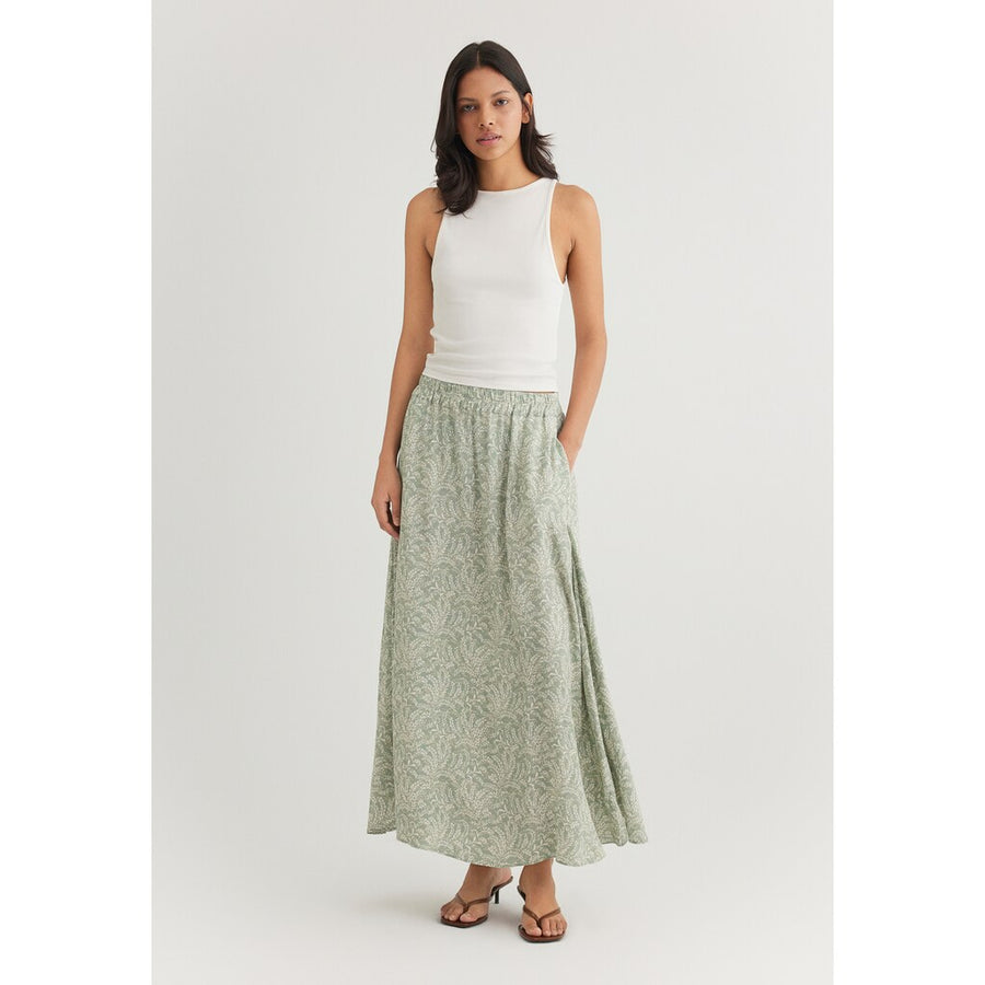 Mavi Midirock sage green floral