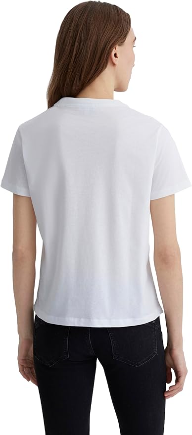 Mavi T-Shirt weiß mit Hunde-Silhouette