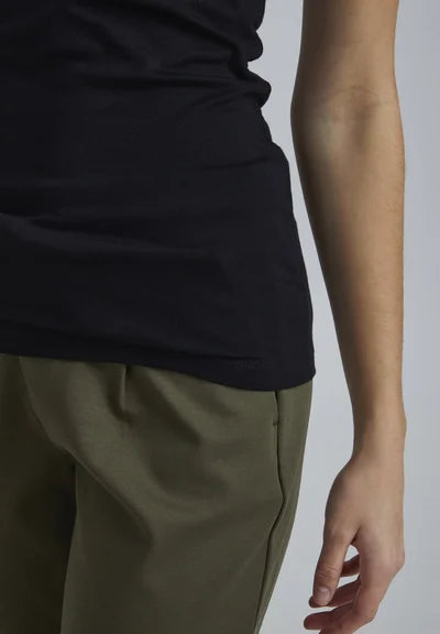 ICHI Ihzola Plain Top black
