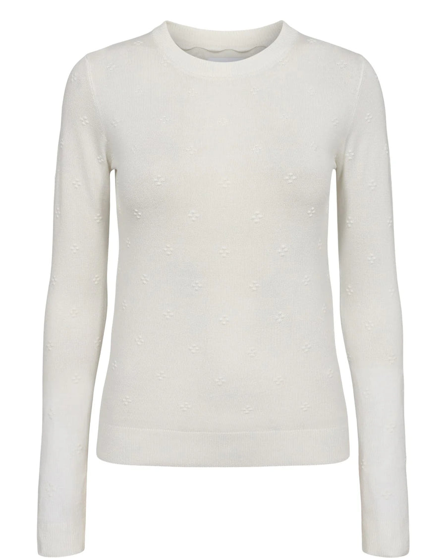 Nümph Nuashton Pullover cloud dancer