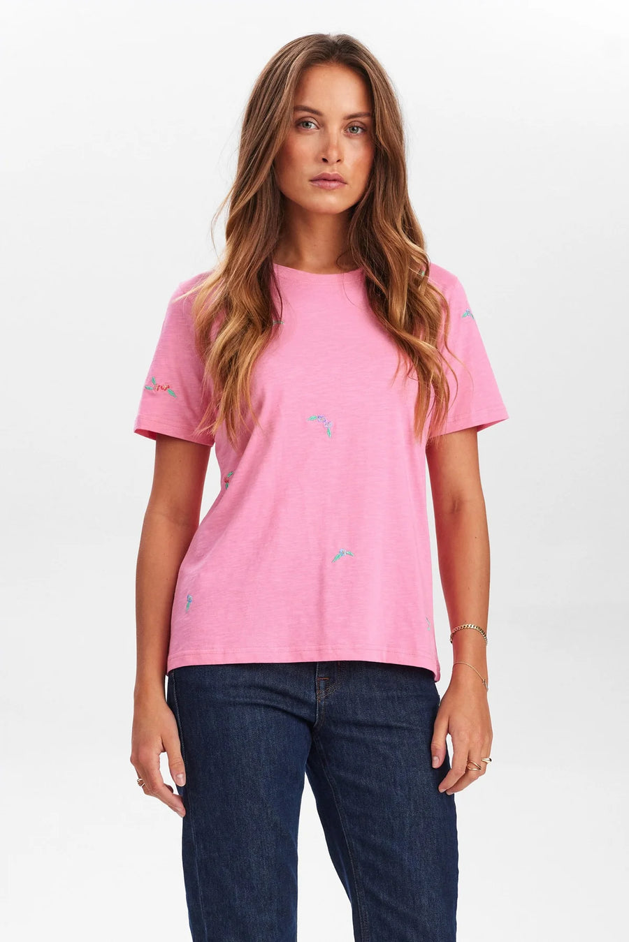 Nümph Nusuis T-Shirt pink carnation