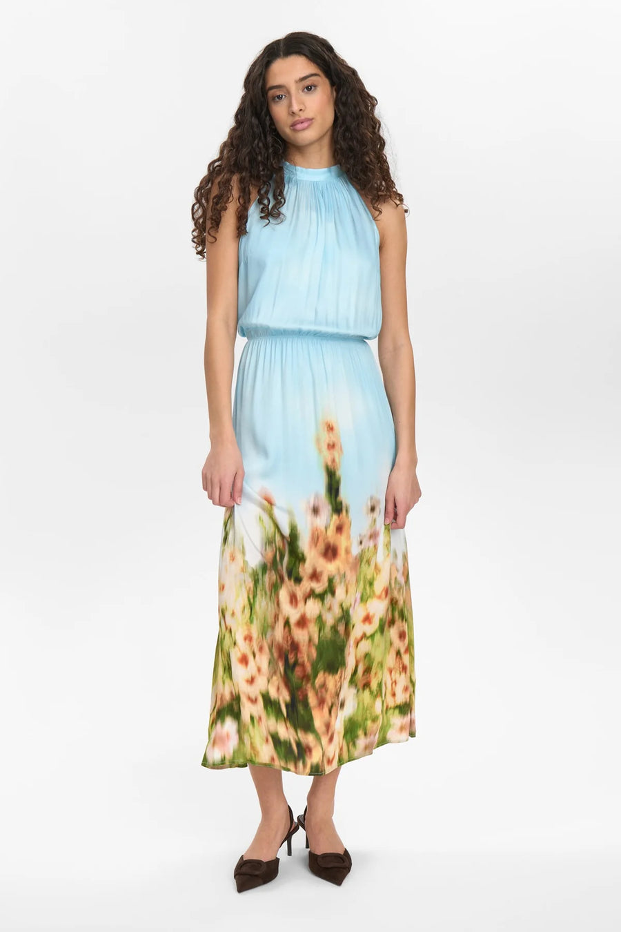 Nümph Nuvikka,Kleid, Neckholderkleid, Halterneck Dress, baltic sea