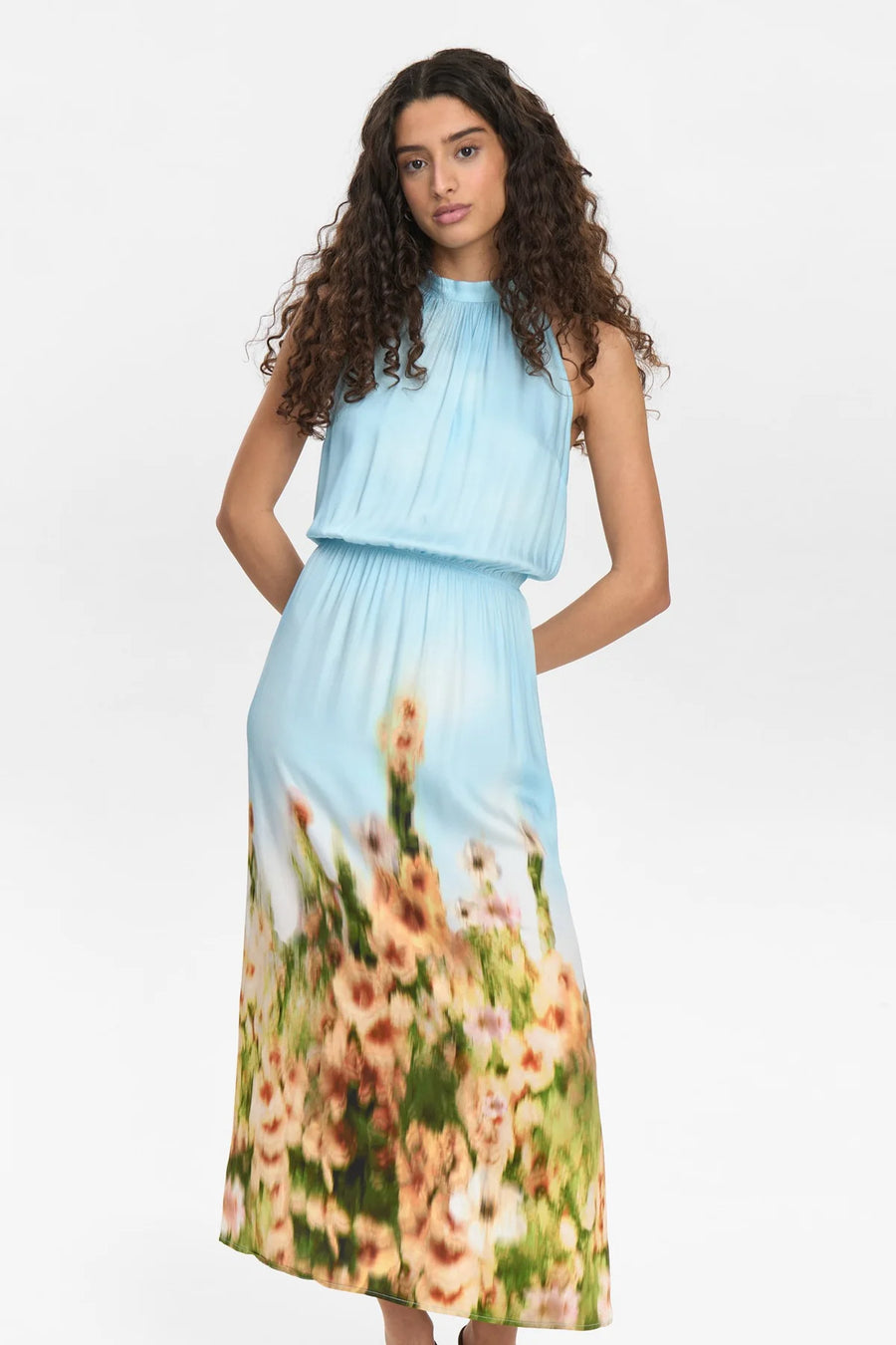 Nümph Nuvikka,Kleid, Neckholderkleid, Halterneck Dress, baltic sea