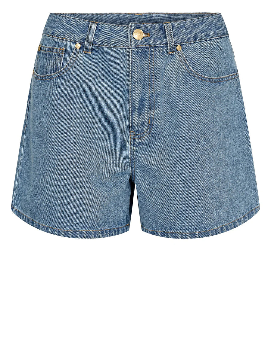 Nümph Nuvirginia Denim Shorts, light blue denim