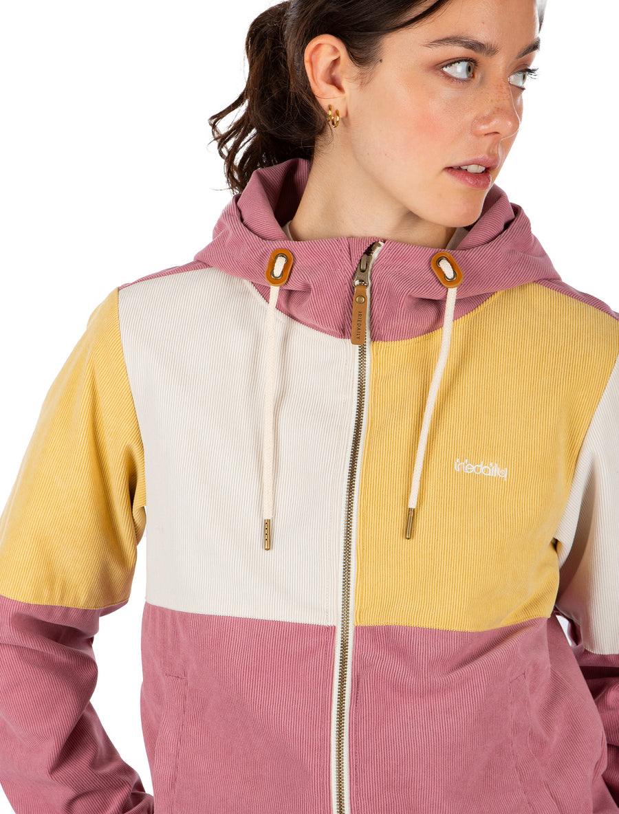 Iriedaily Patchy Jacket Cordjacke plum