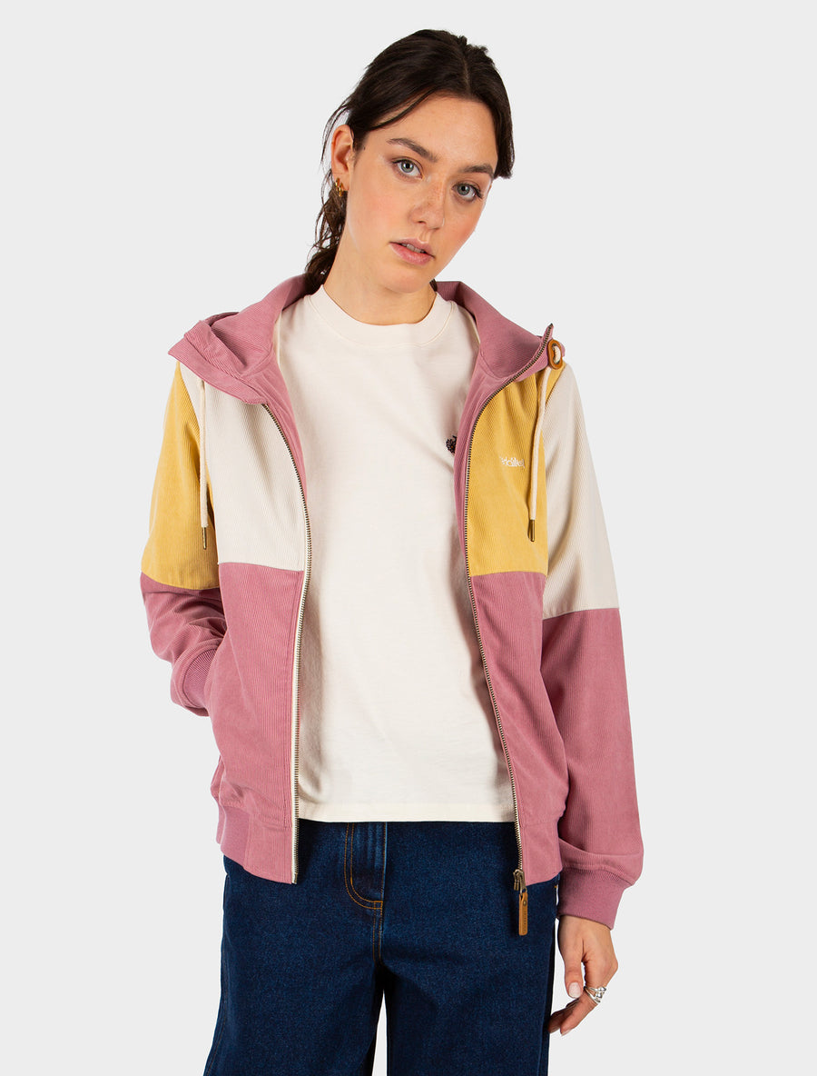 Iriedaily Patchy Jacket Cordjacke plum