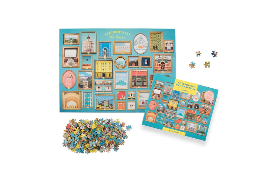 Accidentally Wes Anderson, Puzzle 1000 Teile, Laurence King Verlag