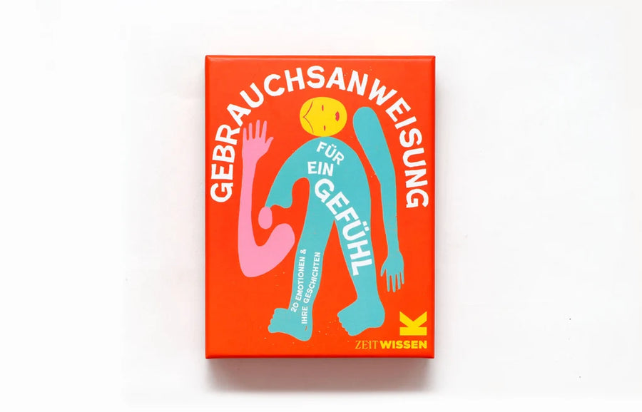Gebrauchsanleitung für ein Gefühl, Box mit Karten und Booklet, Laurence King Verlag