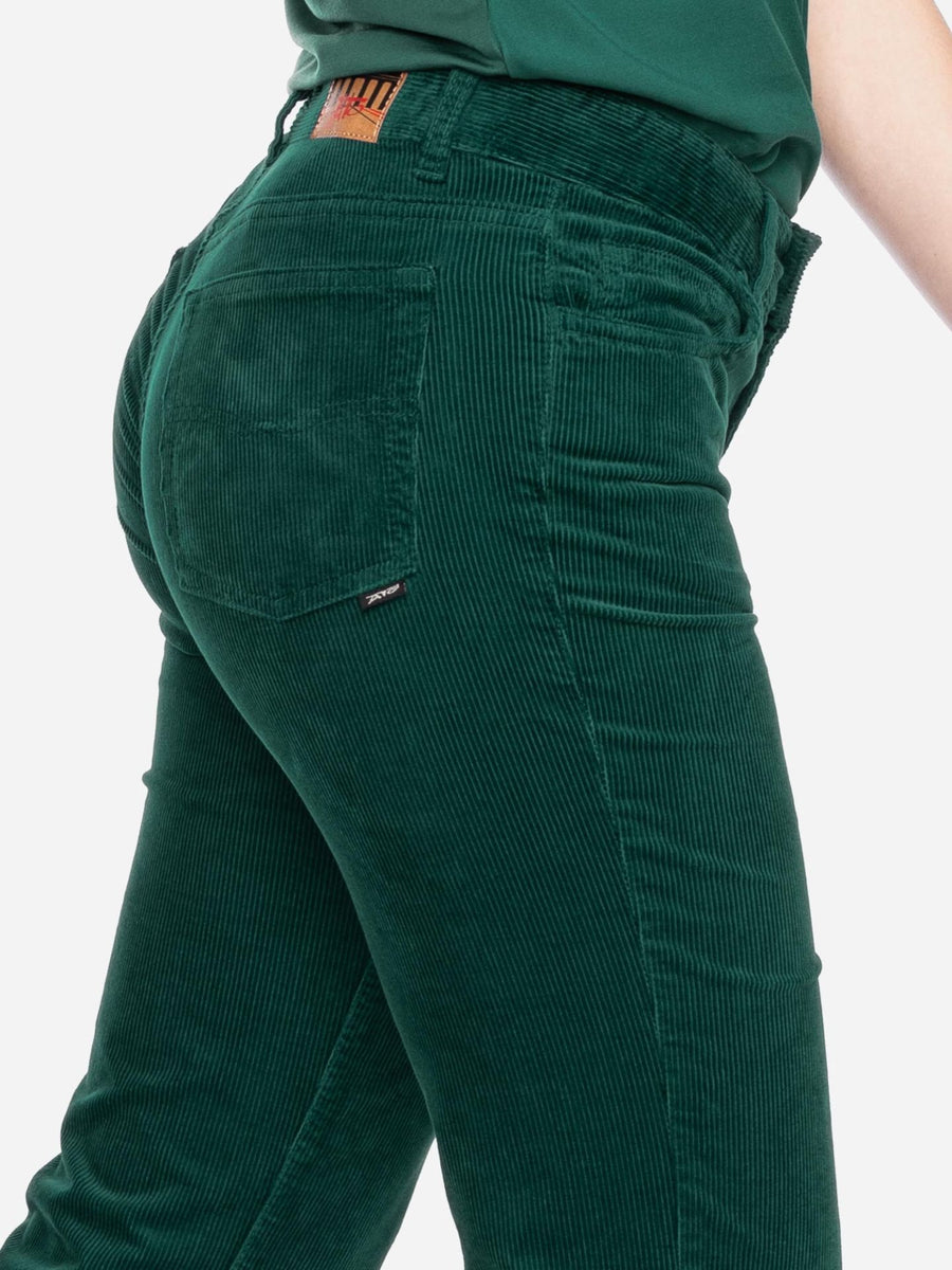 ATO Cordhose Newton mit Schlag, bgrn, dunkelgrün