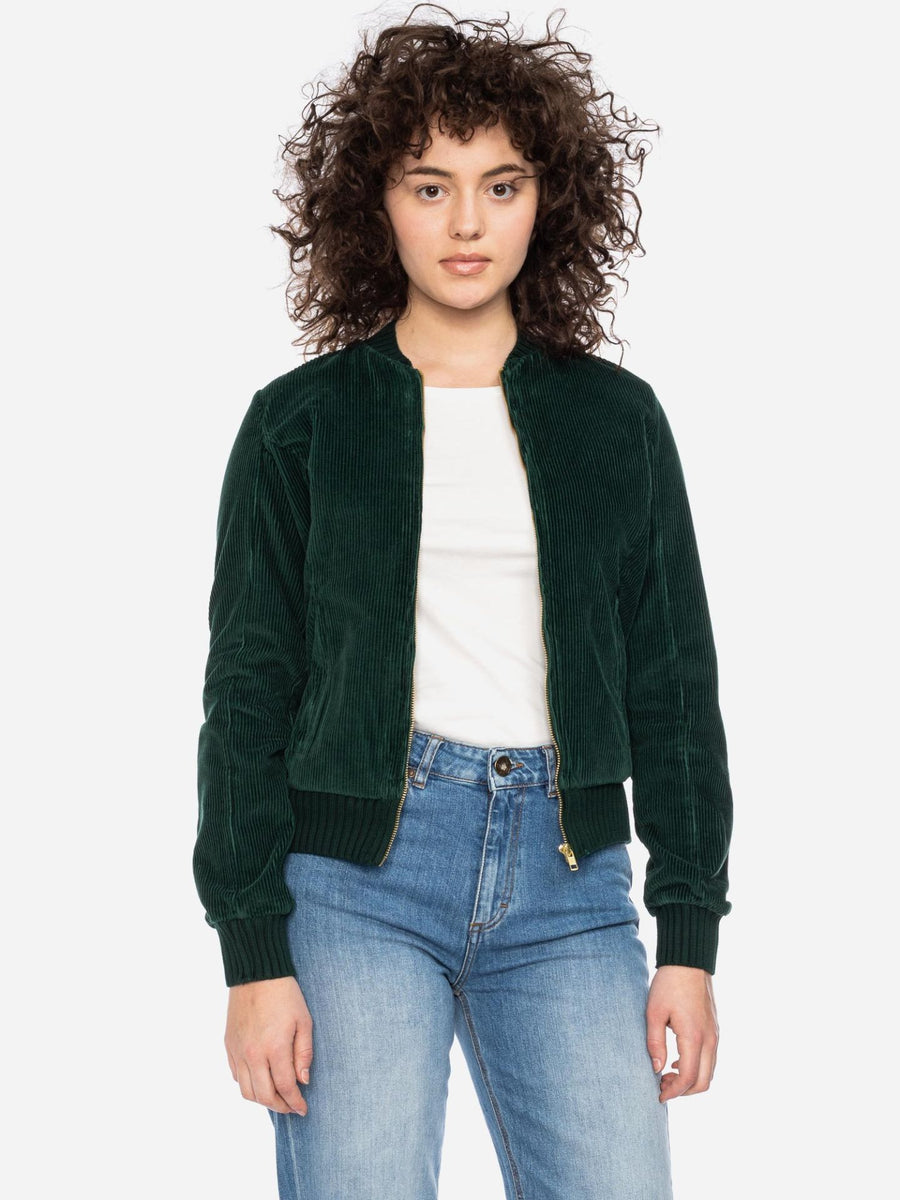 ATO Bebe Breitcordjacke bbgrn, dunkelgrün