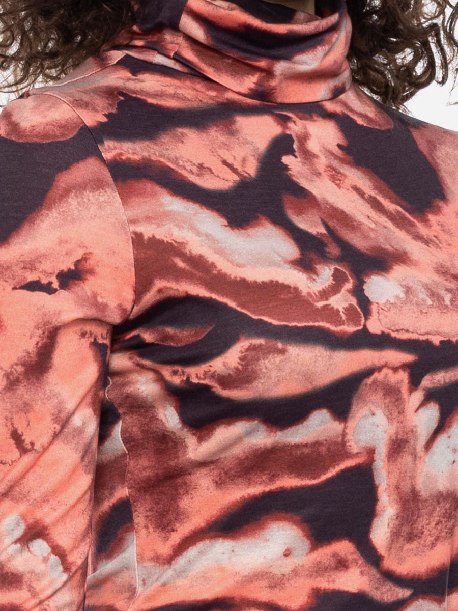 ATO Rolli Langarmshirt abg/pl, Batik black rose