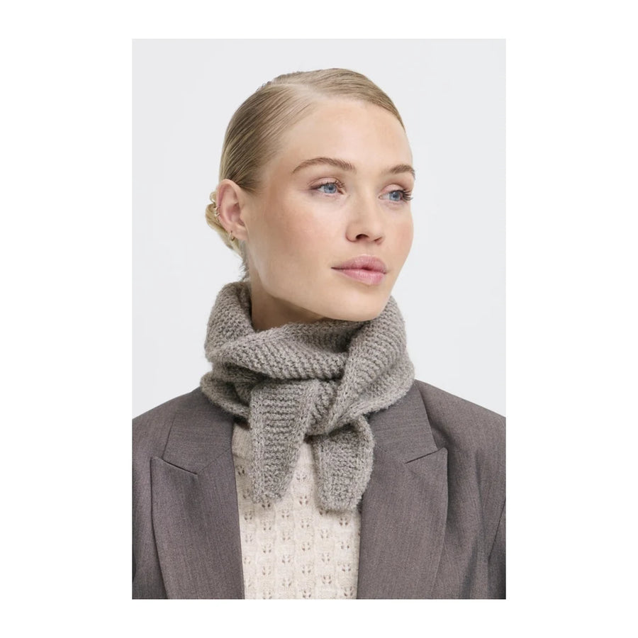 B.young Byvalma Narrow Scarf, Schal, walnut melange
