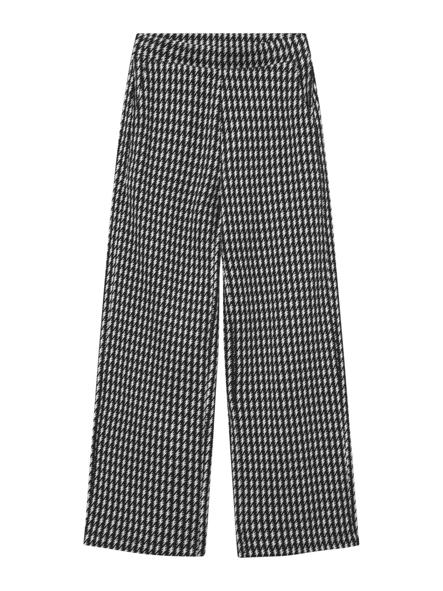 Mademoiselle Yeye, Relaxed Rhythm Trousers, flash, black white, Hose