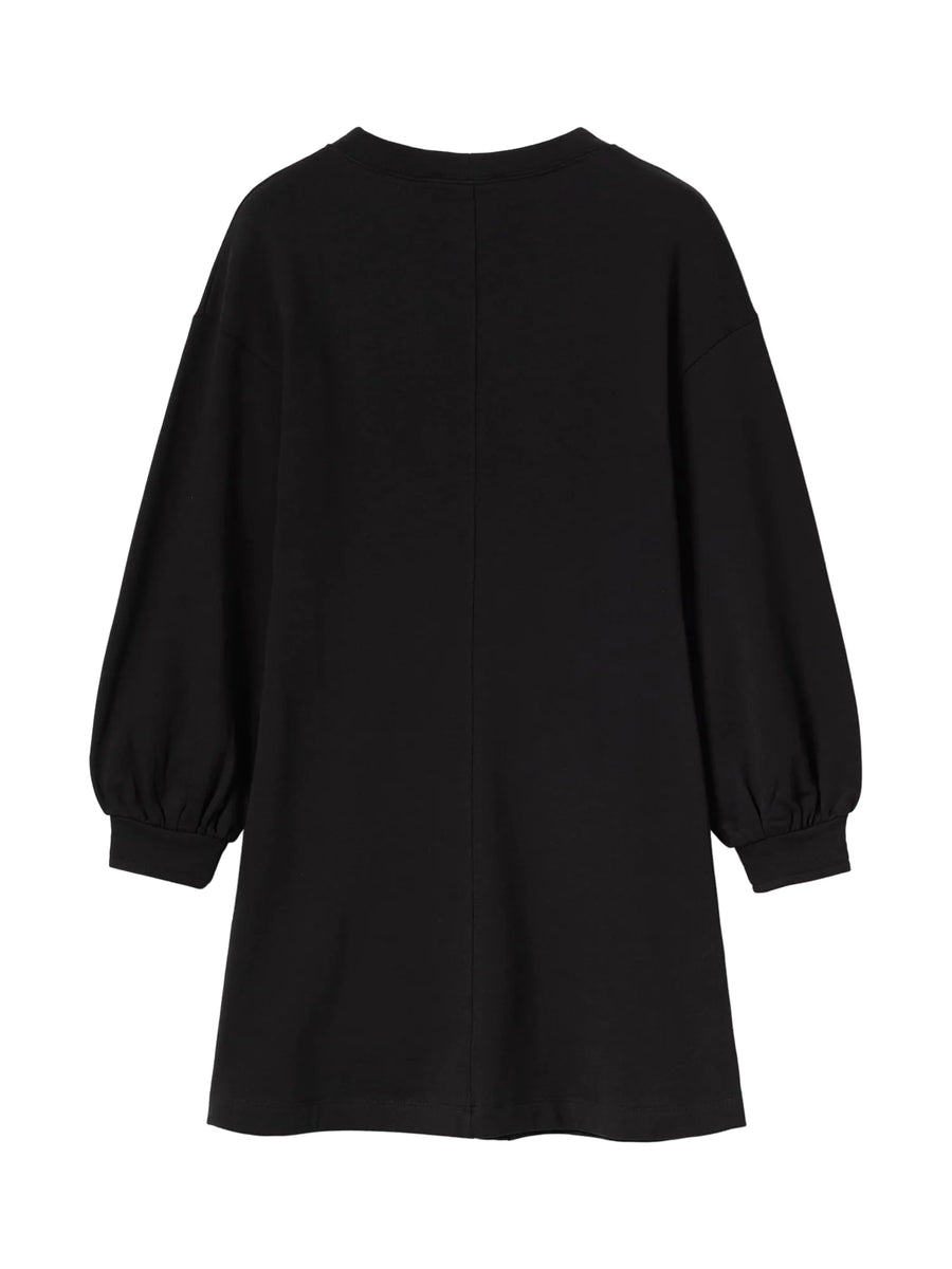 Mademoiselle Yeye Snazzy Silhouette Dress, Sweatkleid mit Ballonärmeln