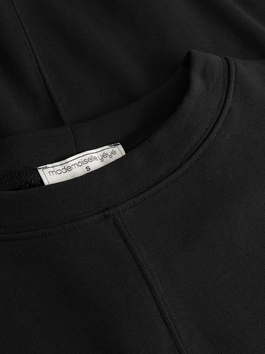 Mademoiselle Yeye Snazzy Silhouette Dress, Sweatkleid mit Ballonärmeln