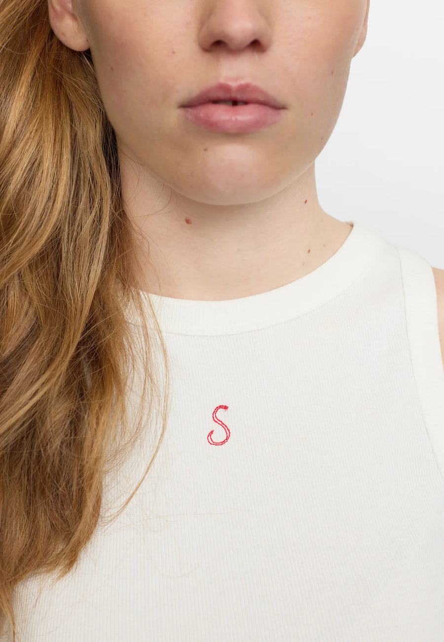 Soft Rebels SREvy Tank Top GOTS snow white
