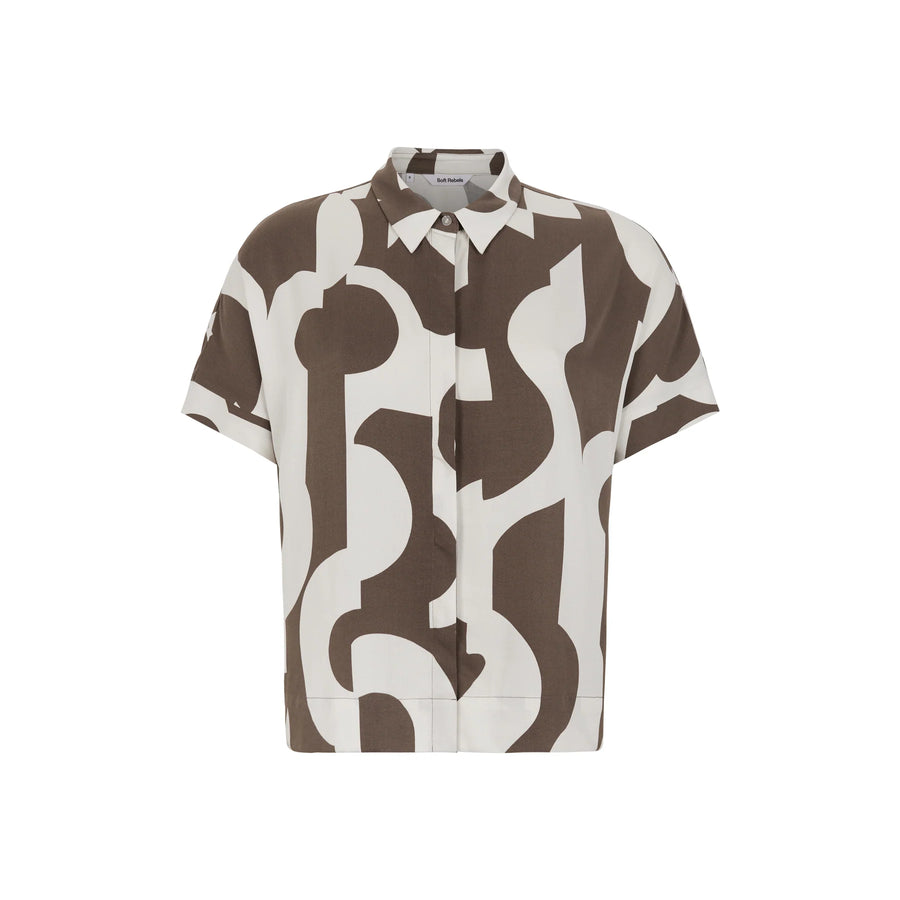 Soft Rebels SRFiona Freedom SS Shirt, Bluse, earthy artscape