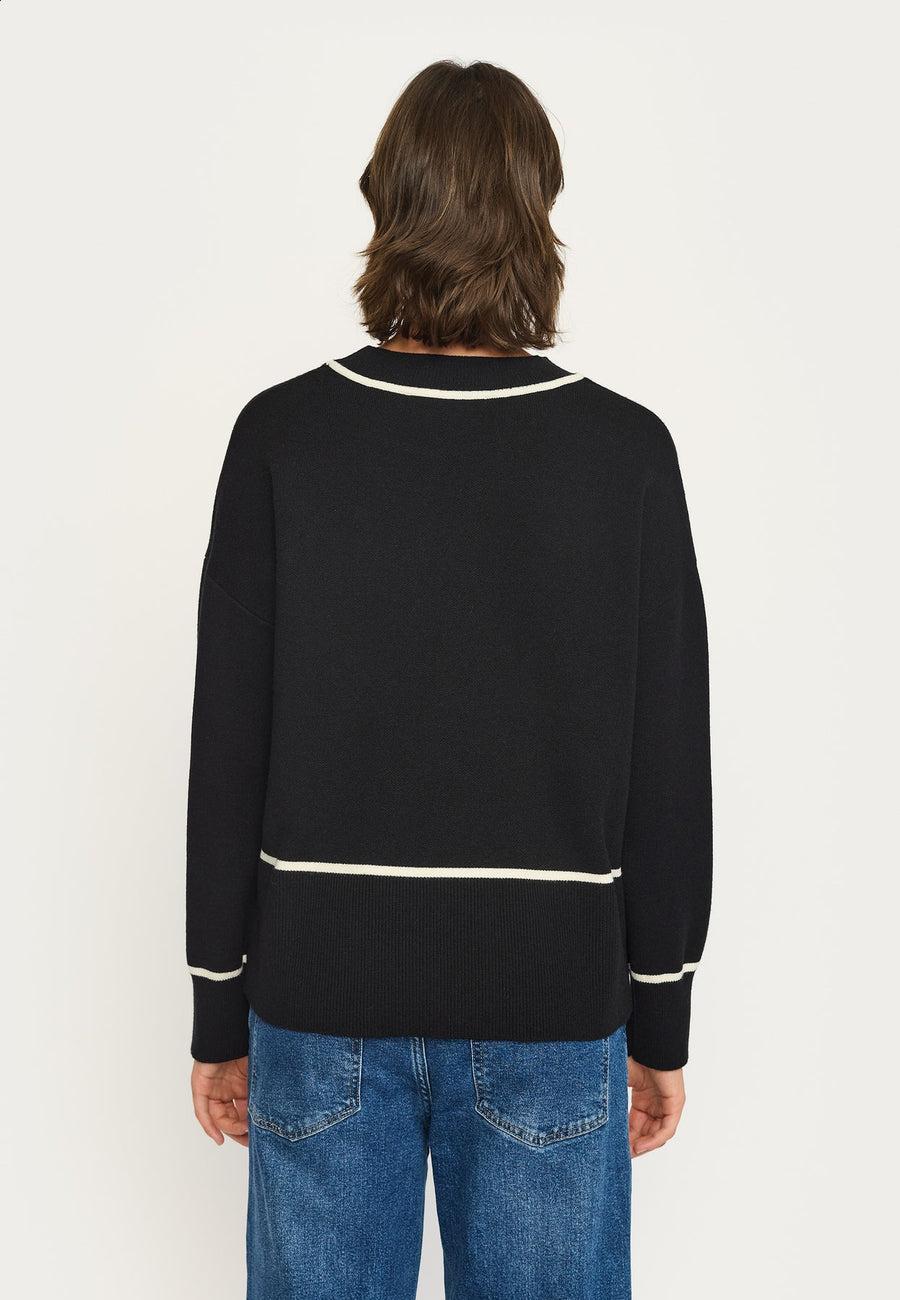 Soft Rebels SRFlora Knit Pullover black