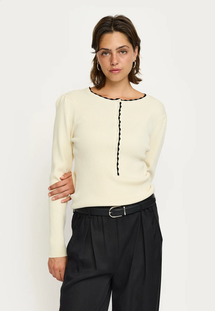 Soft Rebels SRJude Knit, Pullover, arctic wolf