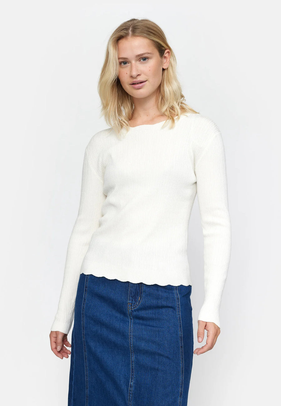Soft Rebels SRPaityn Pullover snow white
