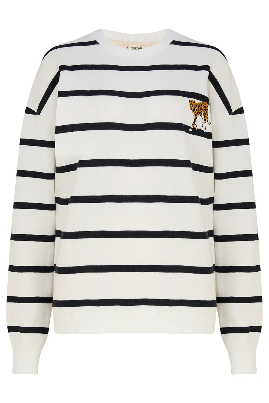 Sugarhill Noah Sweatshirt black off white leo