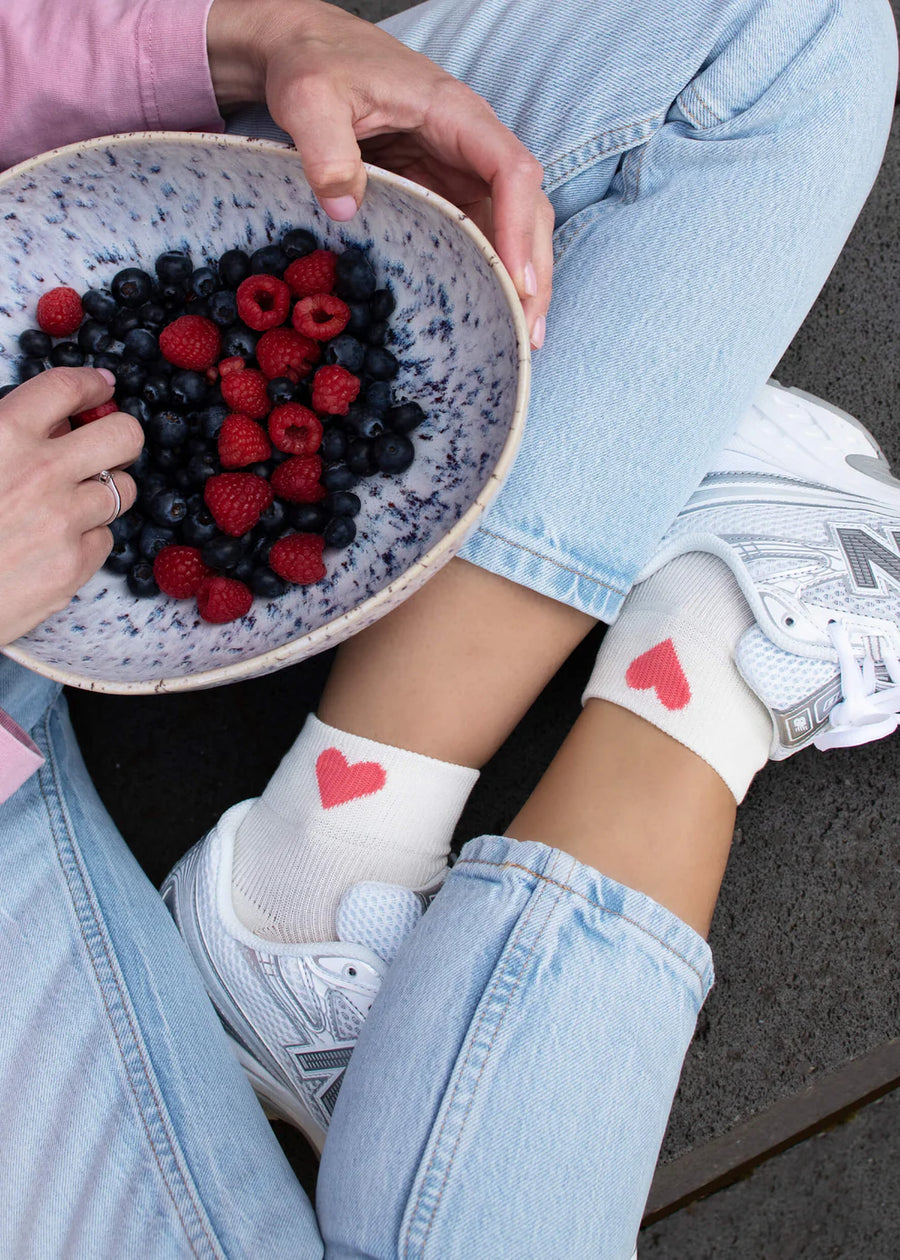J.Clay Sneaker-Socken Sunset Heart