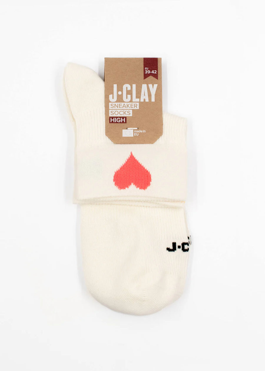 J.Clay Sneaker-Socken Sunset Heart