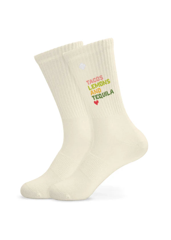 J.Clay Tennissocken Tacos Lemons & Tequila