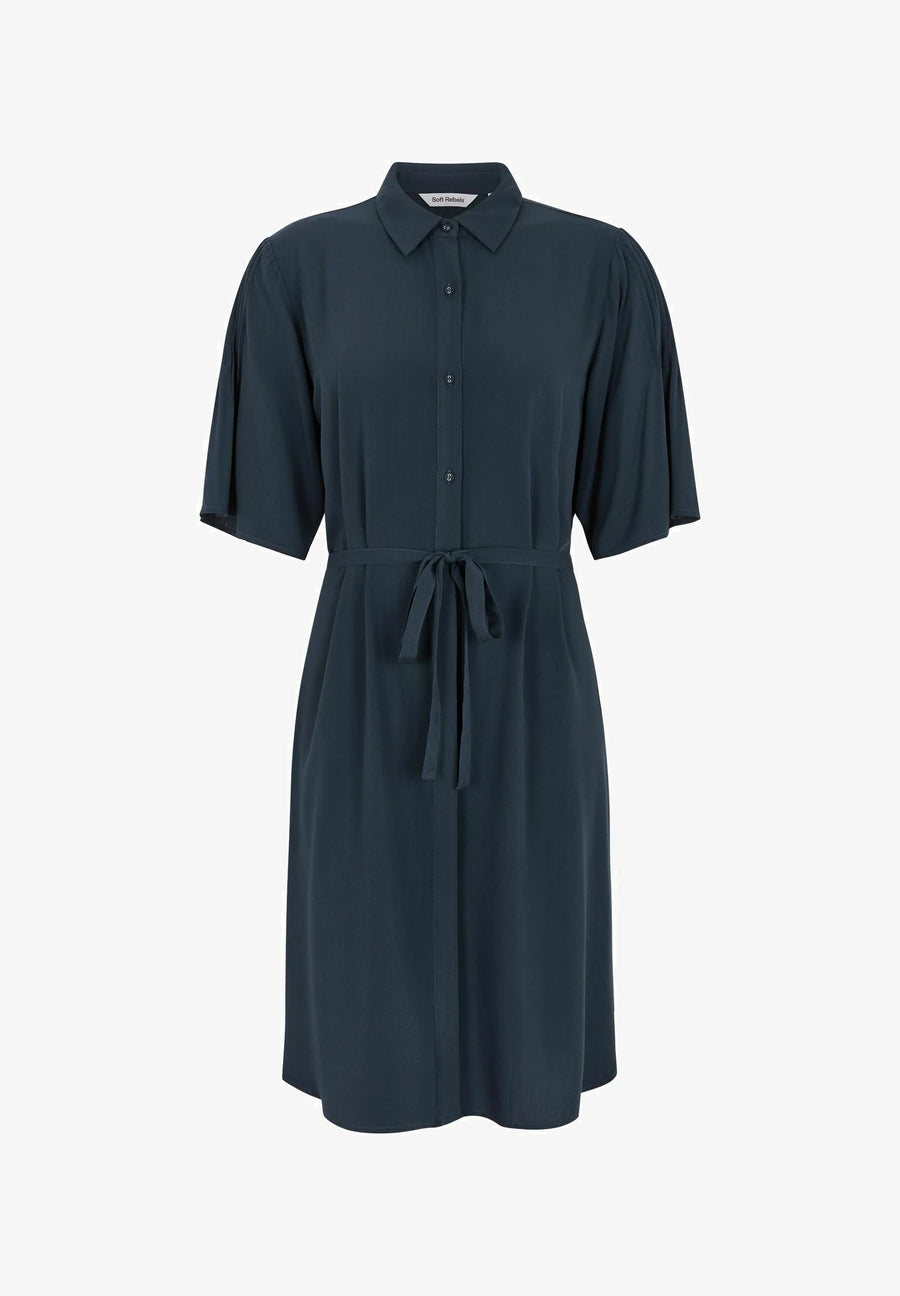 Soft Rebels SRLinda Shirt Dress, total eclipse, Kleid