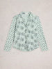 White Stuff Annie Bluse, Jersey Shirt green pr, mint
