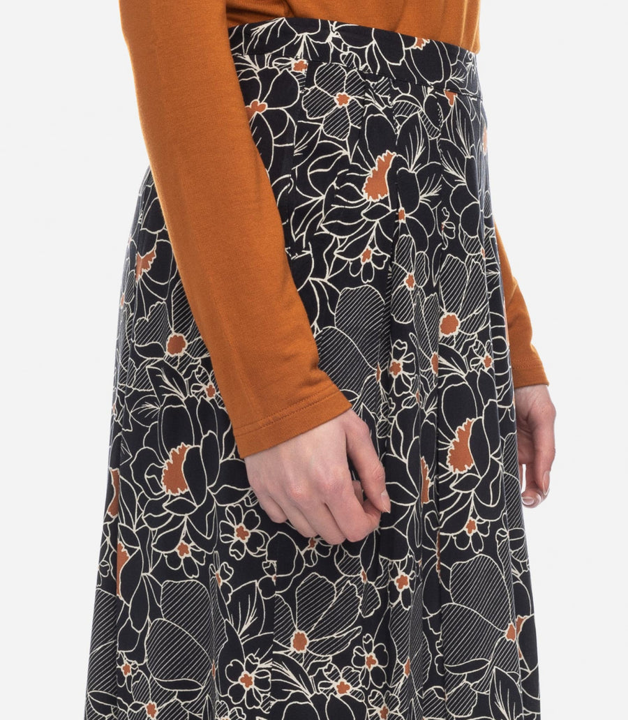 ATO Rock Miena blk/wht, mit Blumen