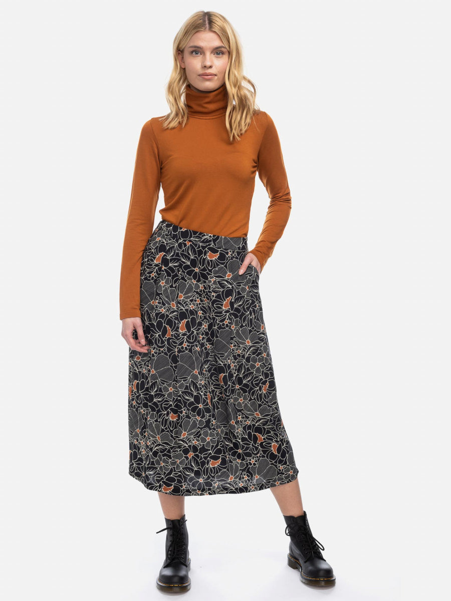 ATO Rock Miena blk/wht, mit Blumen