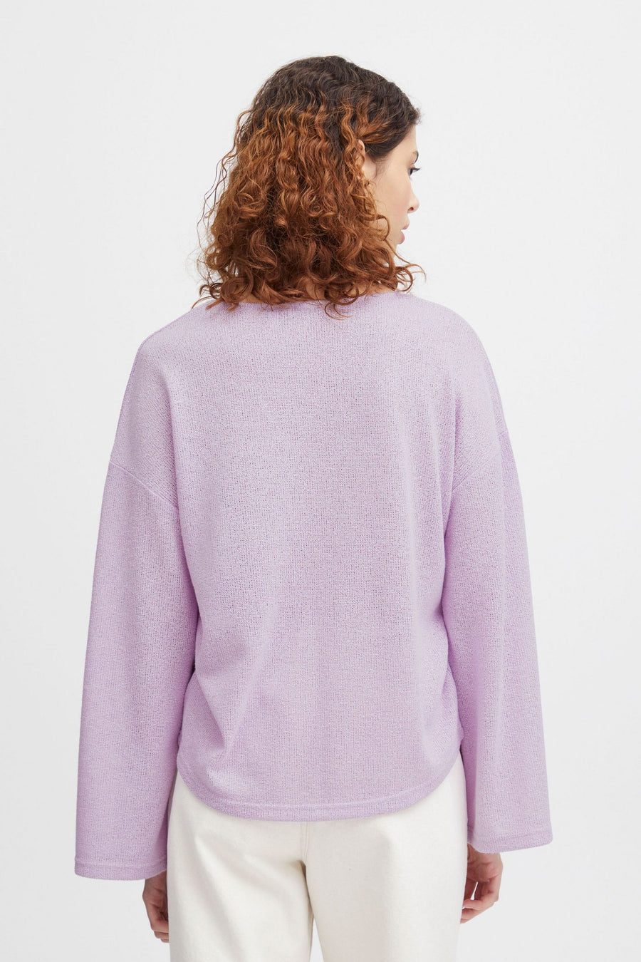 Byoung Bysif Pullover V-Neck orchid bloom