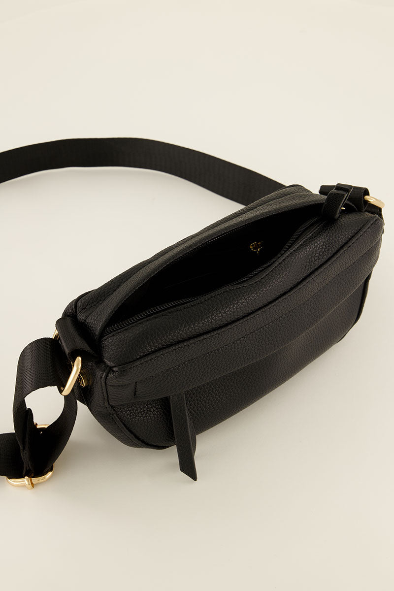 My Jewellery Crossbody Bag Kunstleder black oval