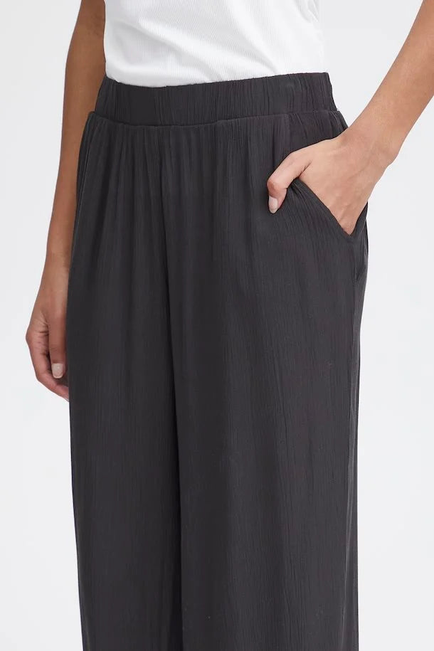 ICHI Ihmarrakech Pants Culotte black