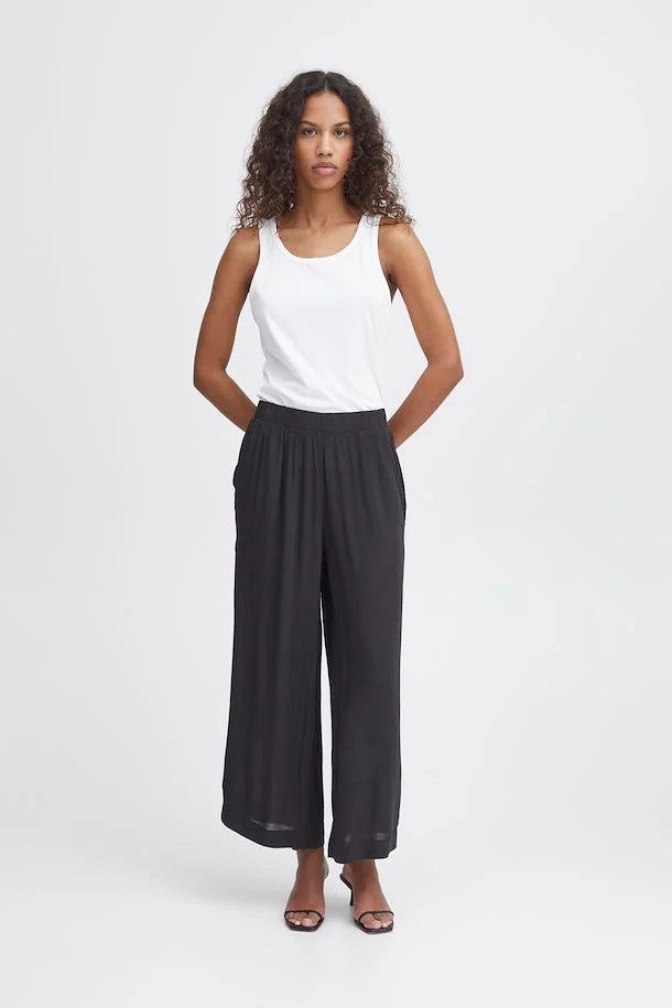 ICHI Ihmarrakech Pants Culotte black