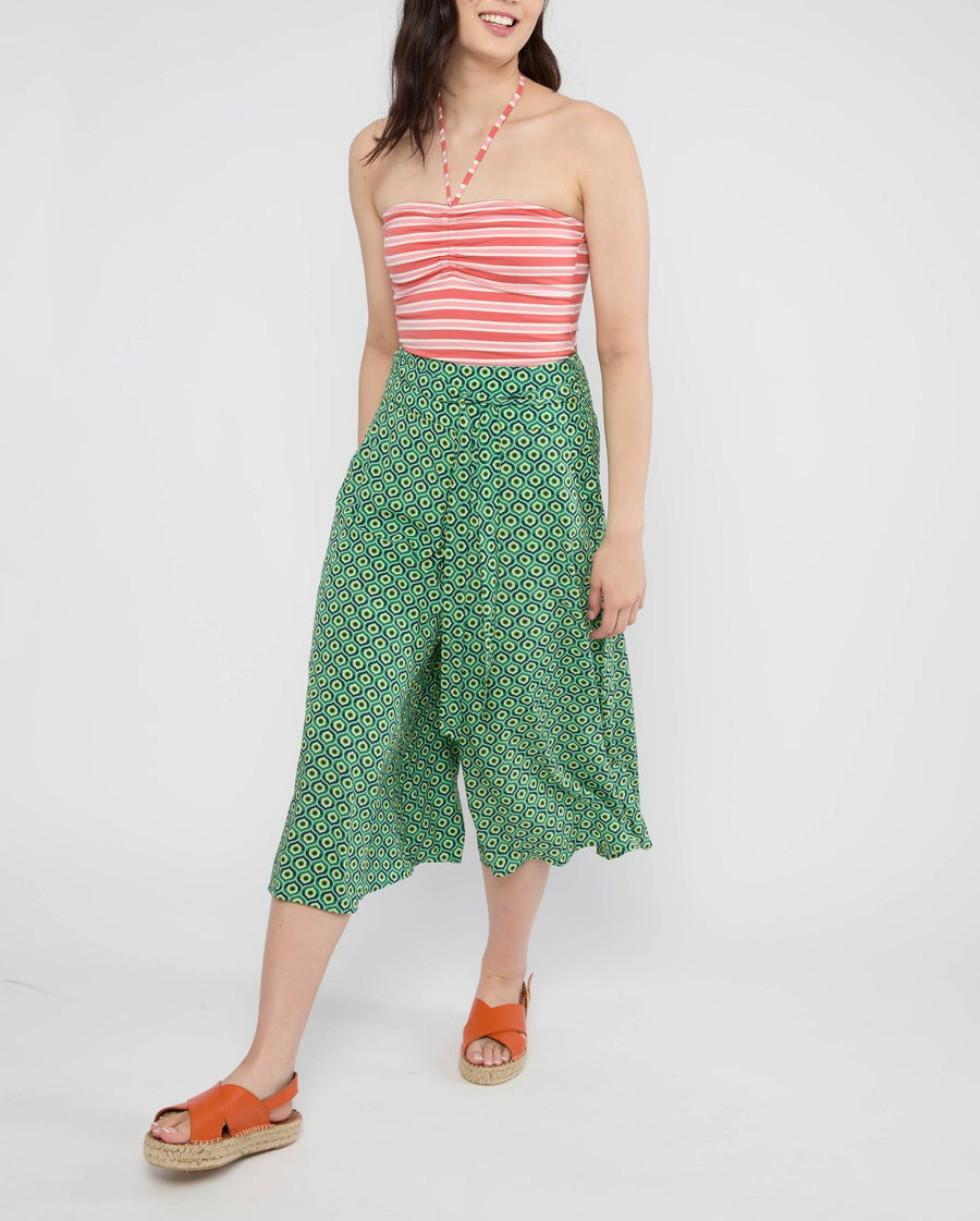 Blutsgeschwister Flotte Culottes leaf of love shanti, green