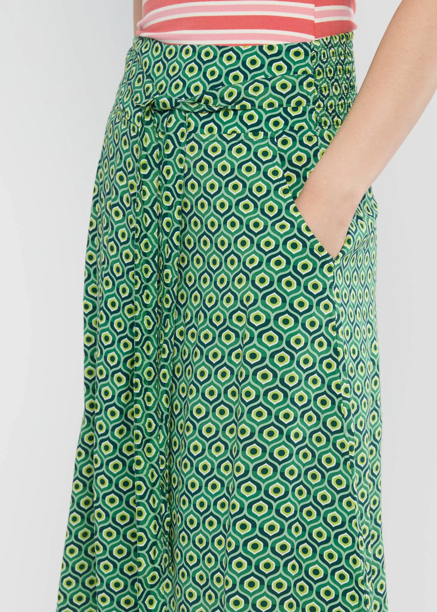 Blutsgeschwister Flotte Culottes leaf of love shanti, green