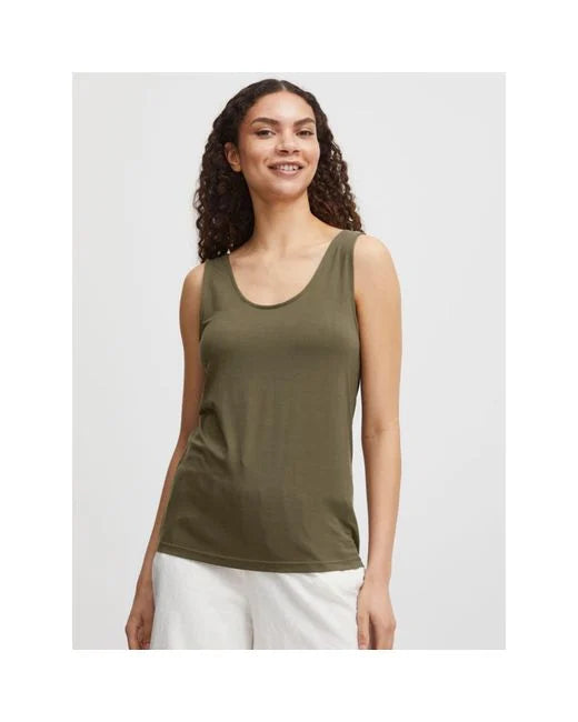 B.young Byrexima Tank Top burnt olive