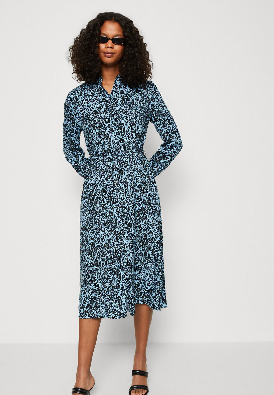 B.young Byjosa Shirt Dress, Kleid, Blue Bell mix