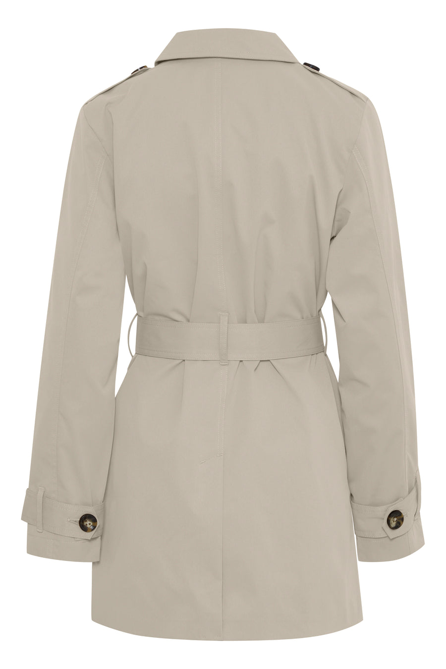 B.young Byamona Mac Coat Trenchcoat cement beige Jacke