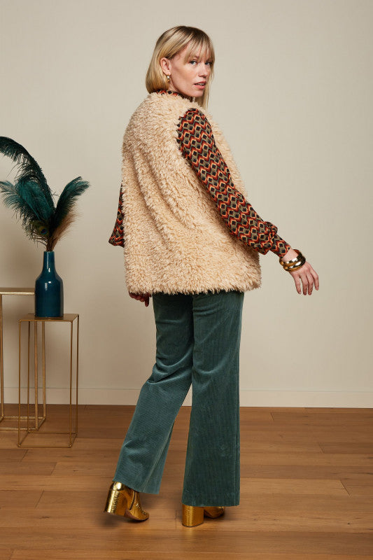 King Louie Cilla Gilet Boheme Marzipan Weste